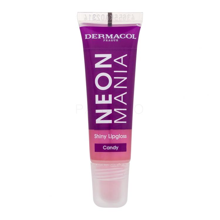 Dermacol Neon Mania Shiny Lipgloss Sjajilo za usne za žene 10 ml Nijansa Candy