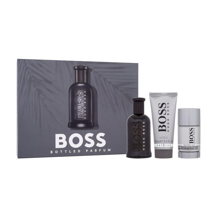 HUGO BOSS Boss Bottled SET2 Poklon set parfem 100 ml + gel za tuširanje 100 ml + dezodorans 75 ml