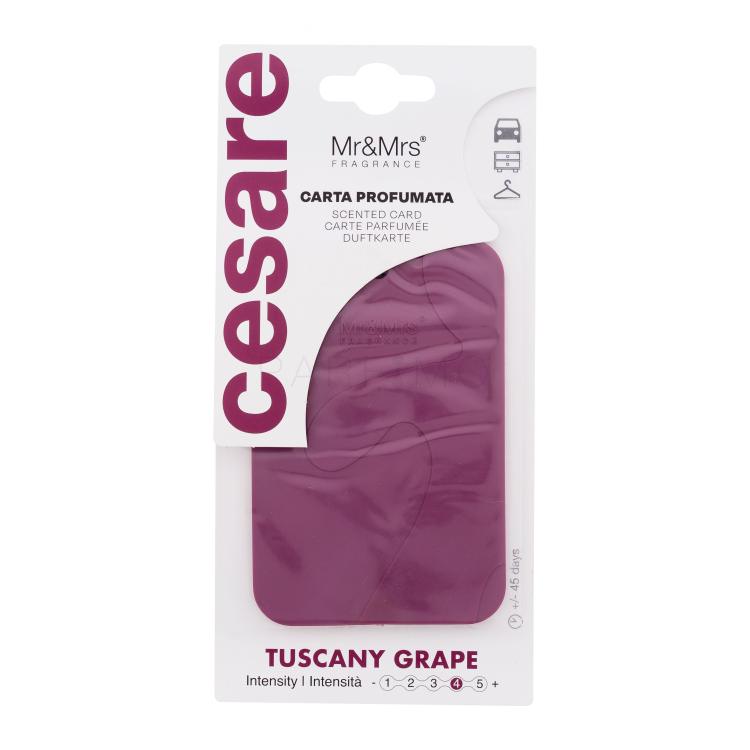 Mr&amp;Mrs Fragrance Cesare Scented Card Tuscany Grape Miris za auto 1 kom