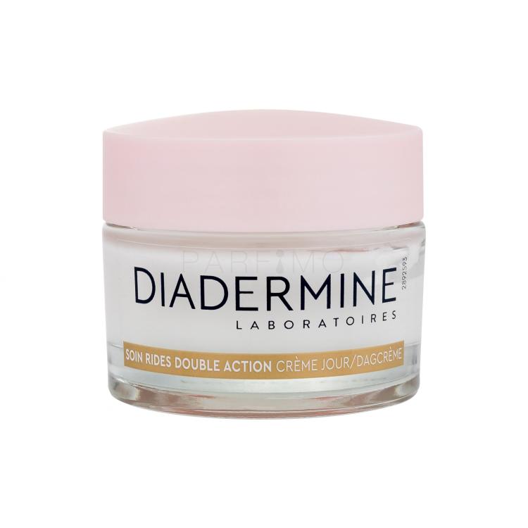 Diadermine Anti-Wrinkle Double Action Day Cream Dnevna krema za lice za žene 50 ml oštećena kutija