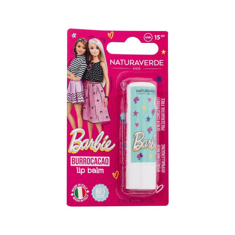 Naturaverde Barbie Lip Balm Balzam za usne za djecu 5,7 ml