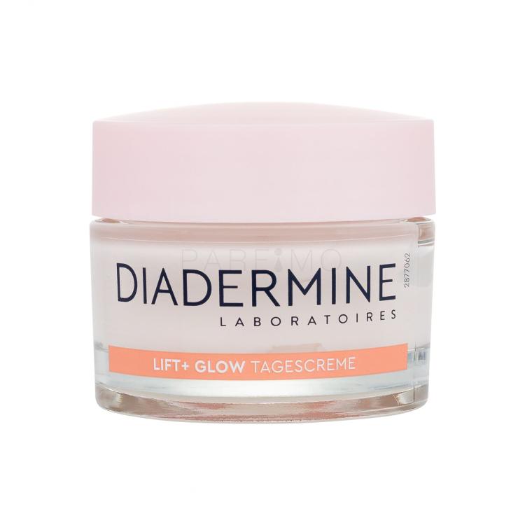 Diadermine Lift+ Glow Anti-Age Day Cream Dnevna krema za lice za žene 50 ml oštećena kutija