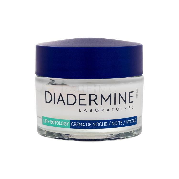 Diadermine Lift+ Botology Anti-Wrinkle Night Cream 30+ Noćna krema za lice za žene 50 ml oštećena kutija