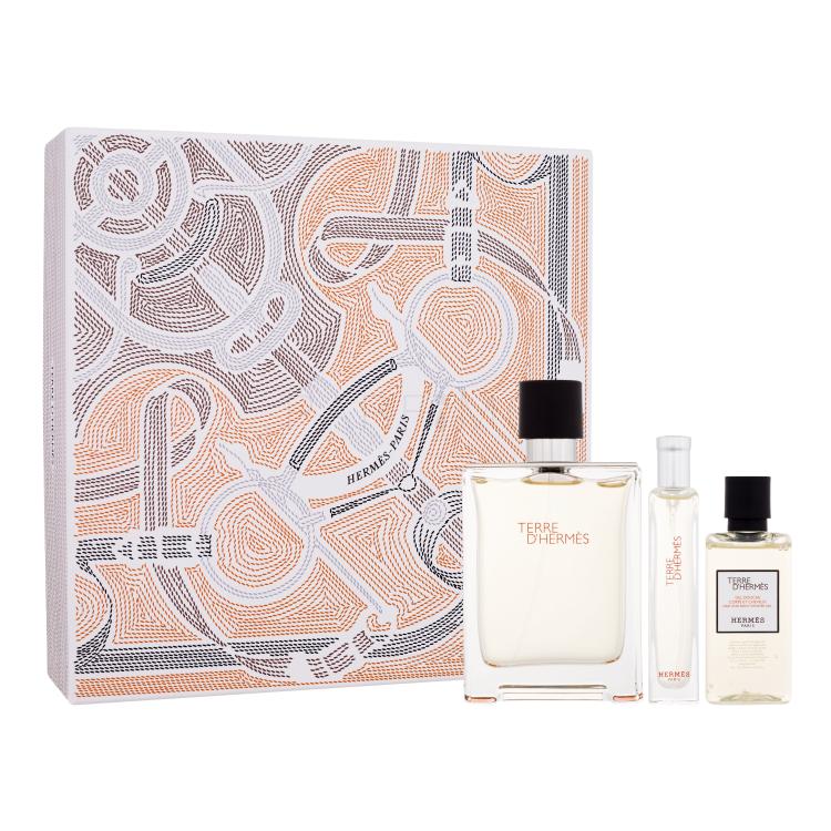 Hermes Terre d´Hermès Poklon set toaletna voda 100 ml + toaletna voda 15 ml + gel za tuširanje 40 ml