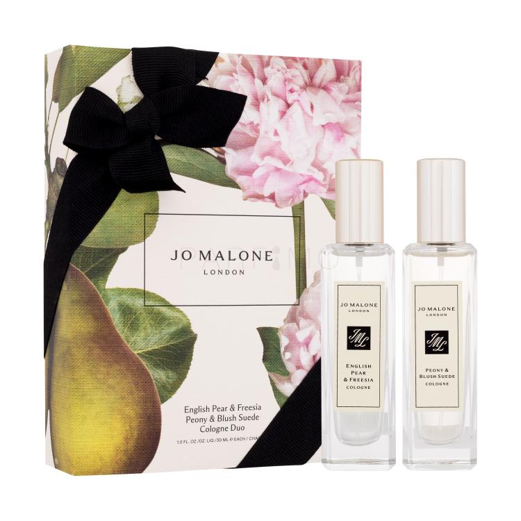 Jo Malone English Pear &amp; Freesia Poklon set kolonjska voda English Pear &amp; Freesia 30 ml + kolonjska voda Peony &amp; Blush Suede 30 ml