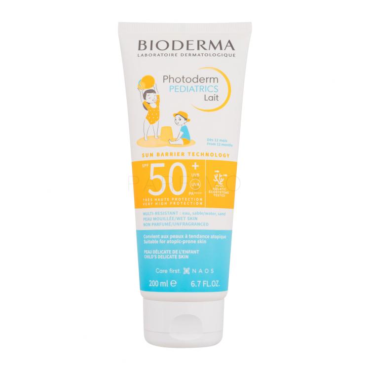 BIODERMA Photoderm Pediatrics Lait SPF50+ Proizvod za zaštitu od sunca za tijelo za djecu 200 ml