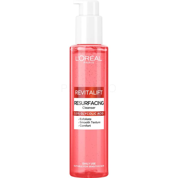 L&#039;Oréal Paris Revitalift Resurfacing Cleanser Gel za čišćenje lica za žene 150 ml