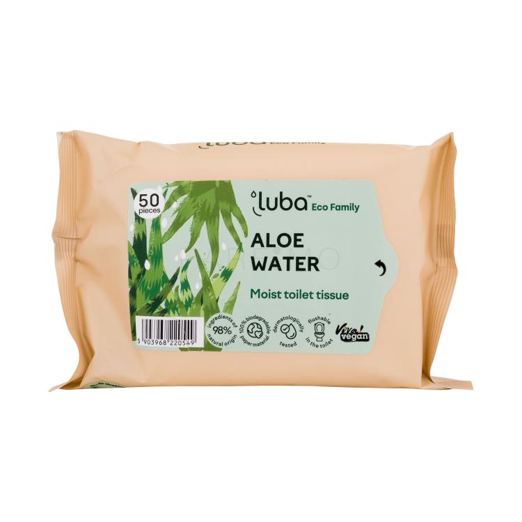 Luba Eco Family Aloe Water Vlažni toaletni papir set