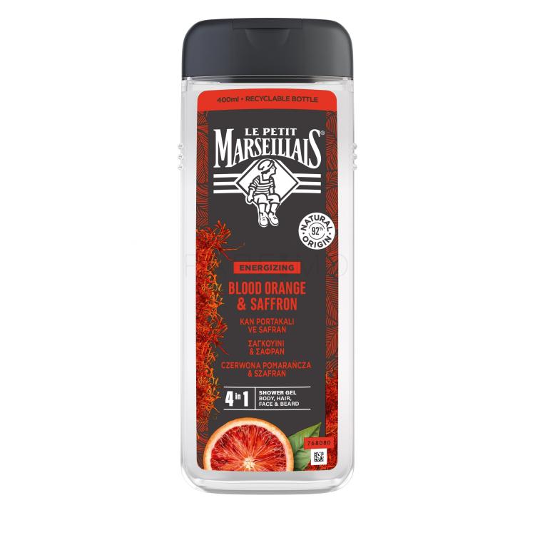 Le Petit Marseillais Blood Orange &amp; Saffron Gel za tuširanje za muškarce 400 ml