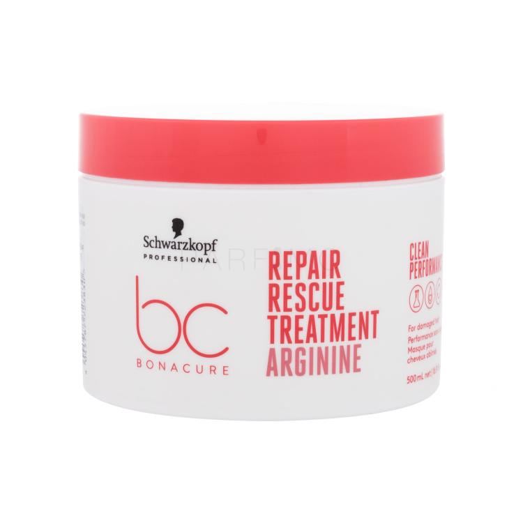 Schwarzkopf Professional BC Bonacure Repair Rescue Arginine Treatment Maska za kosu za žene 500 ml oštećena ambalaža