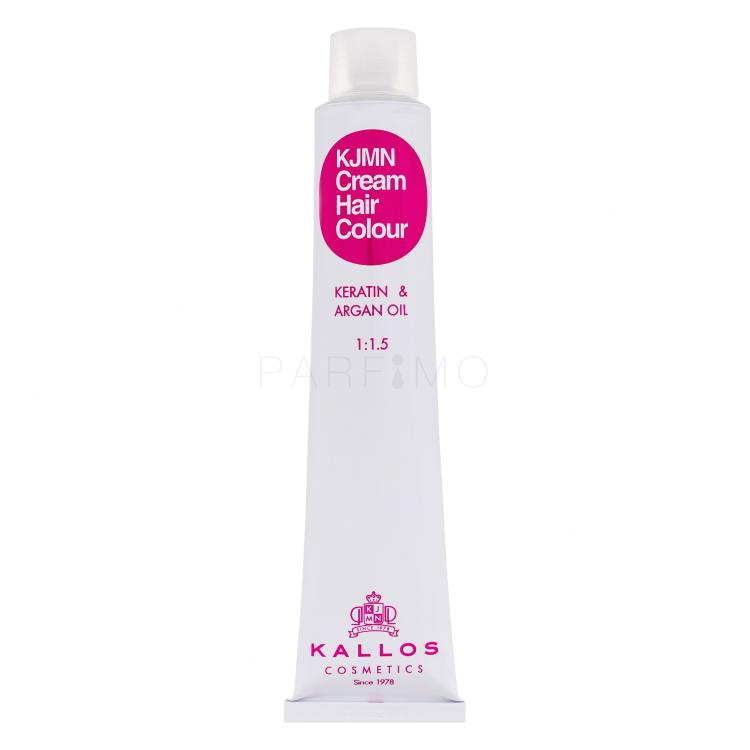 Kallos Cosmetics KJMN Cream Hair Colour Keratin &amp; Argan Oil Boja za kosu za žene 100 ml Nijansa 6.53 Chocolate