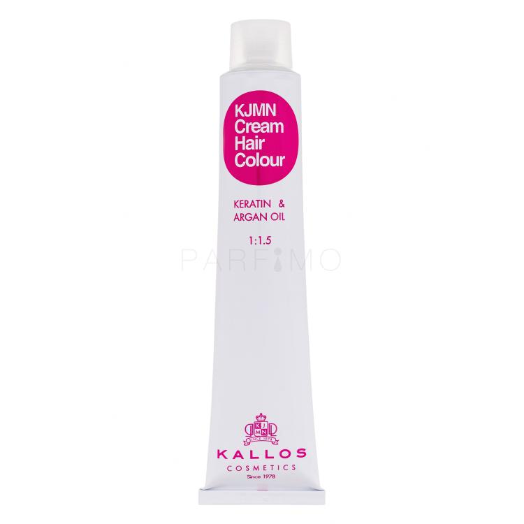 Kallos Cosmetics KJMN Cream Hair Colour Keratin &amp; Argan Oil Boja za kosu za žene 100 ml Nijansa 6.620I Ruby Red