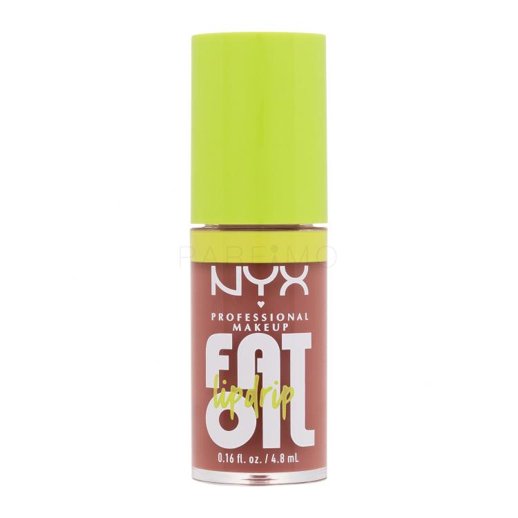 NYX Professional Makeup Fat Oil Lip Drip Ulje za usne za žene 4,8 ml Nijansa 10 Splash Of Cream