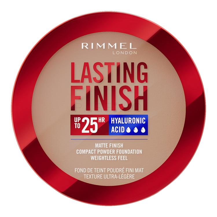 Rimmel London Lasting Finish 25H Compact Powder Foundation SPF20 Puder za žene 7 g Nijansa 009 Honey