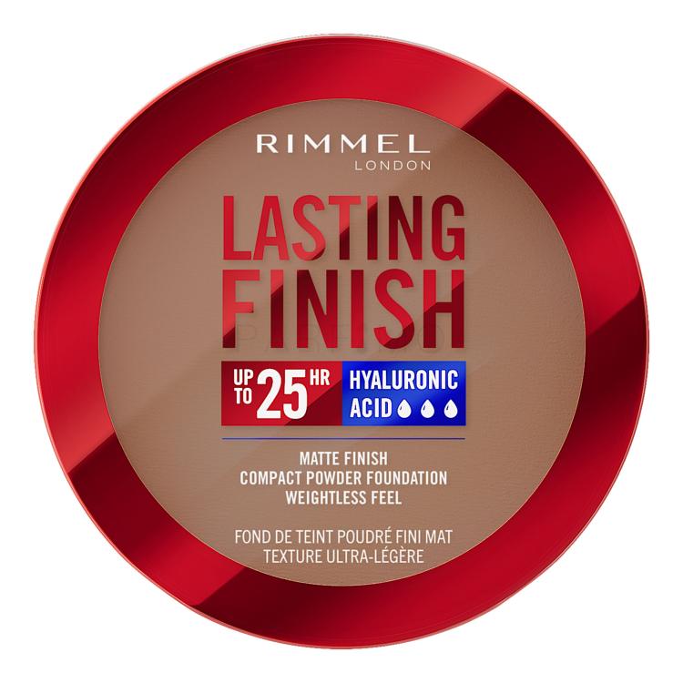 Rimmel London Lasting Finish 25H Compact Powder Foundation SPF20 Puder za žene 7 g Nijansa 012 Cinnamon