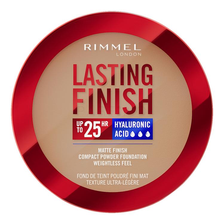 Rimmel London Lasting Finish 25H Compact Powder Foundation SPF20 Puder za žene 7 g Nijansa 008 Soft Beige