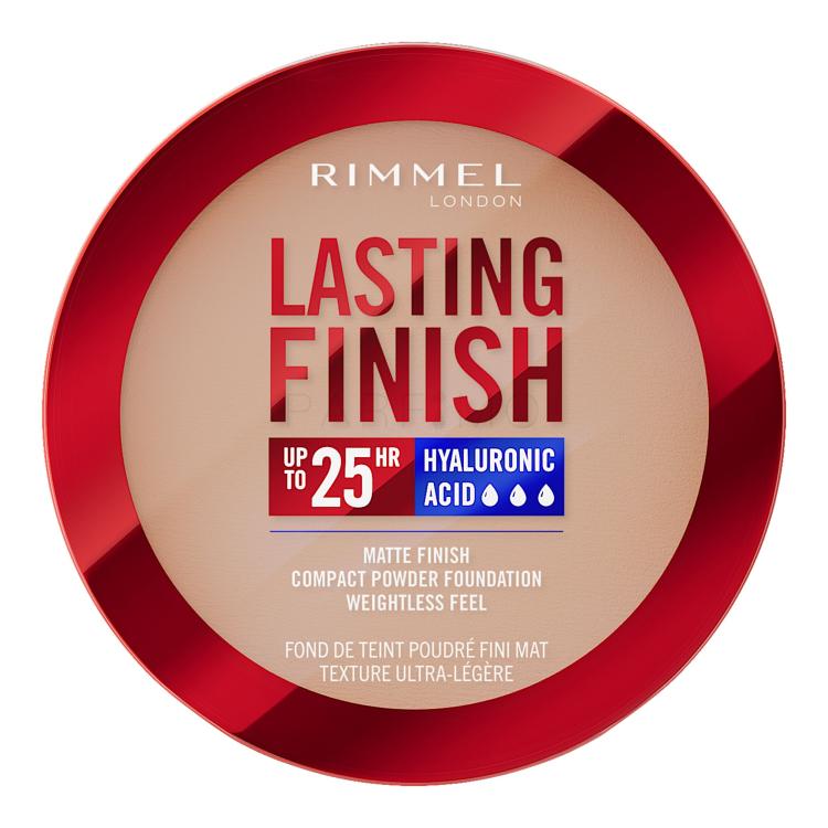 Rimmel London Lasting Finish 25H Compact Powder Foundation SPF20 Puder za žene 7 g Nijansa 005 Ivory