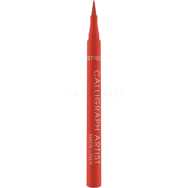 Catrice Calligraph Artist Matte Tuš za oči za žene 1,1 ml Nijansa 080 Bloody Mary