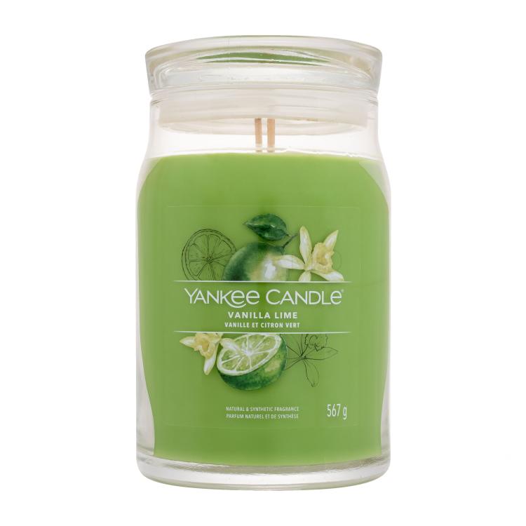 Yankee Candle Signature Vanilla Lime Mirisna svijeća 567 g