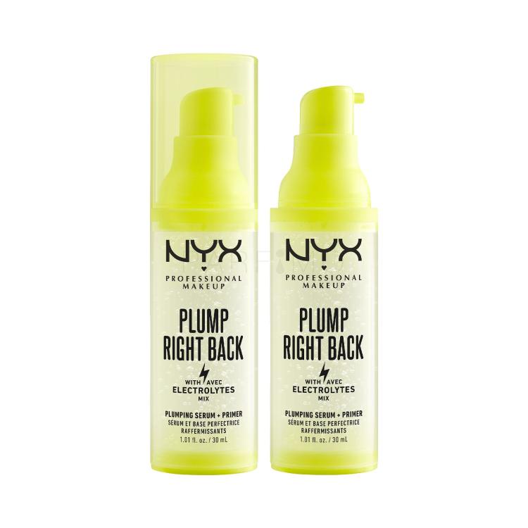 Set Podloga za make-up NYX Professional Makeup Plump Right Back Plumping Serum + Primer