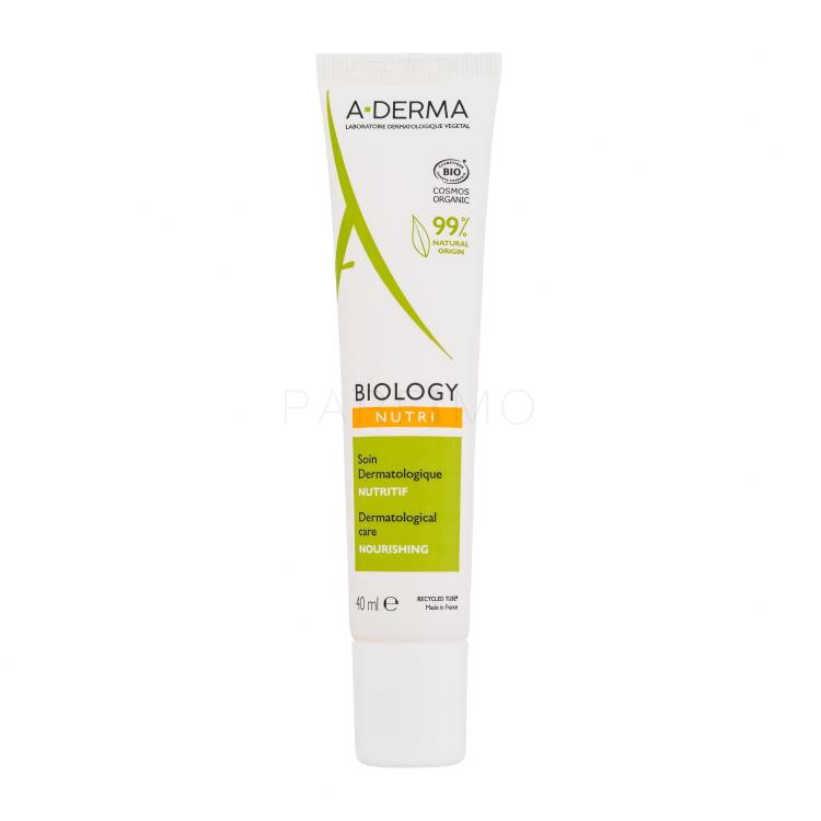 A-Derma Biology Nutri Dermatological Care Dnevna krema za lice za žene 40 ml