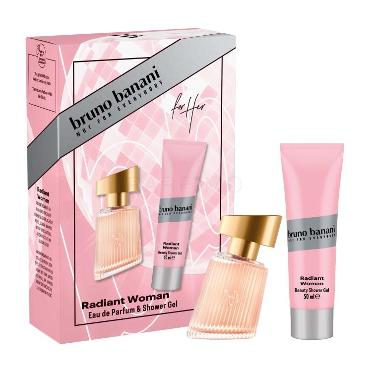 Bruno Banani Radiant Woman Poklon set parfemska voda 30 ml + gel za tuširanje 50 ml