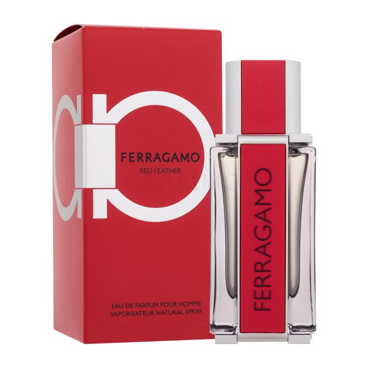 Ferragamo Ferragamo Red Leather Parfemska voda za muškarce 50 ml