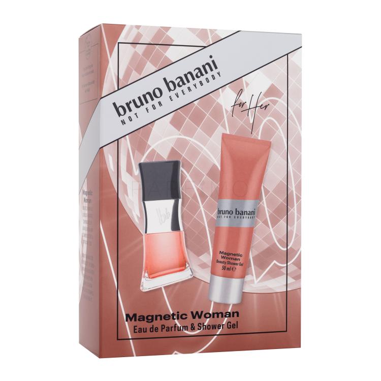 Bruno Banani Magnetic Woman Poklon set parfemska voda 30 ml + gel za tuširanje 50 ml