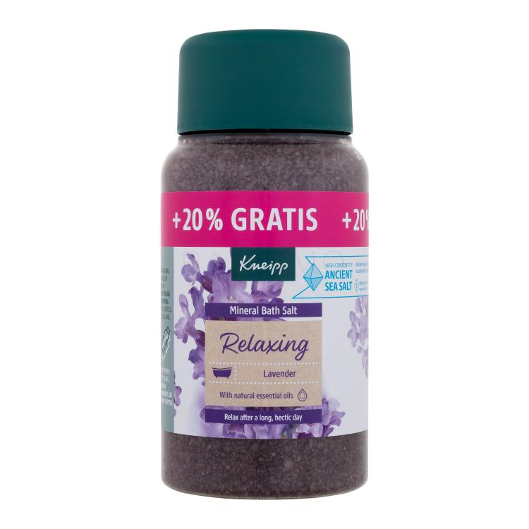 Kneipp Relaxing Mineral Bath Salt Solna kupka 600 g