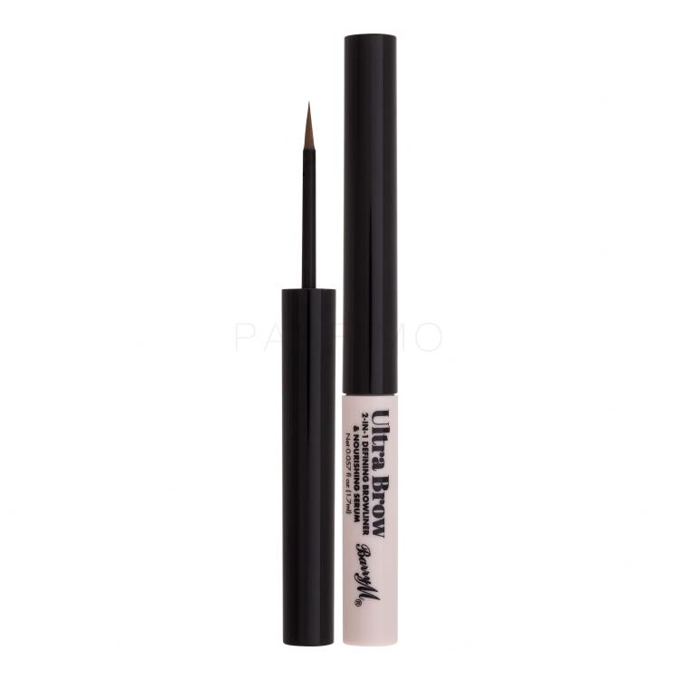 Barry M Ultra Brow 2-in-1 Defining Browliner &amp; Nourishing Serum Olovka za obrve za žene 1,7 ml Nijansa Light Brown