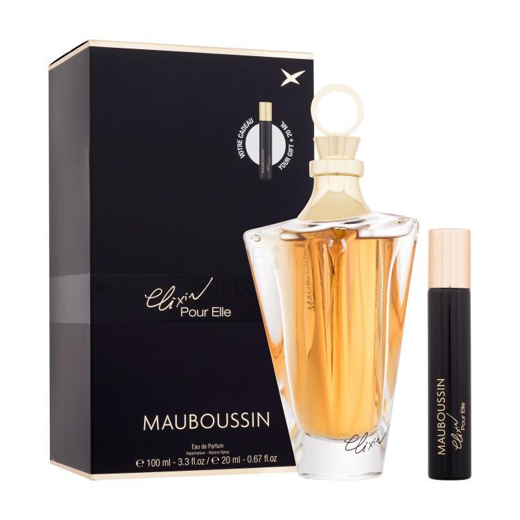 Mauboussin Elixir Pour Elle Poklon set parfemska voda 100 ml + parfemska voda 20 ml