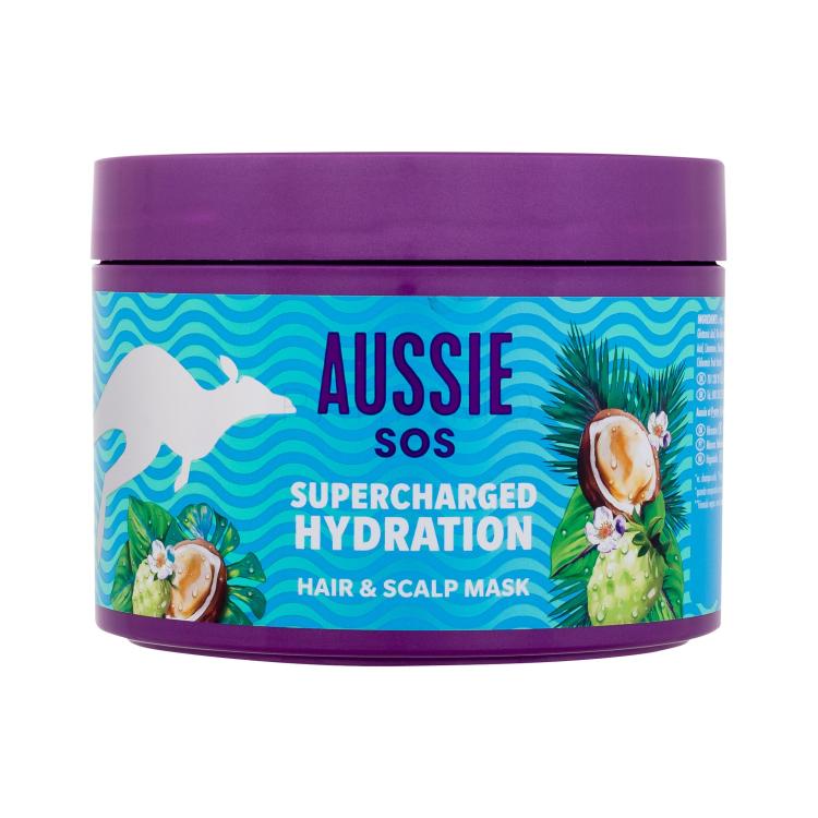 Aussie SOS Supercharged Repair Hair Mask Maska za kosu za žene 500 ml