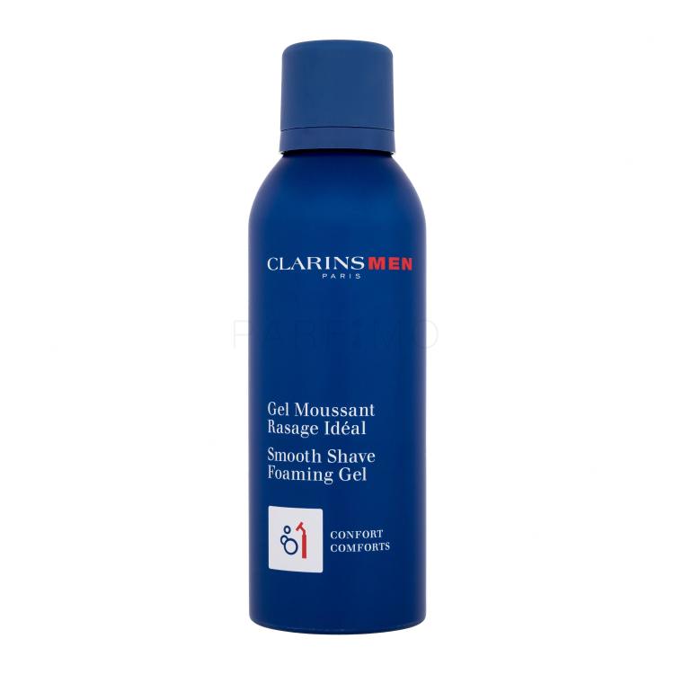 Clarins Men Smooth Shave Foaming Gel Gel za brijanje za muškarce 150 ml oštećena kutija