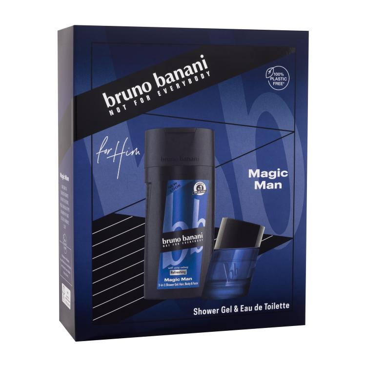 Bruno Banani Magic Man Poklon set toaletna voda 30 ml + gel za tuširanje 250 ml