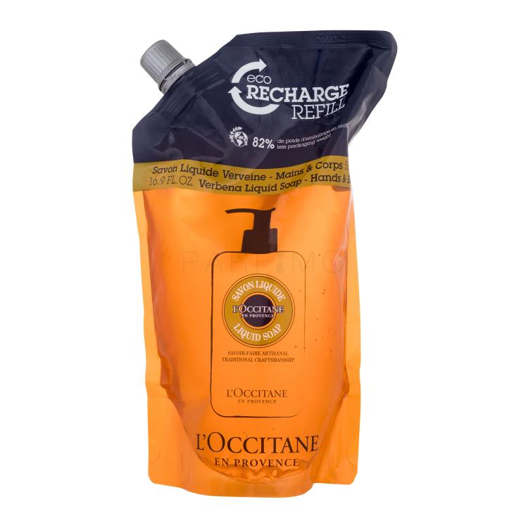 L&#039;Occitane Verveine (Verbena) Liquid Soap Tekući sapun za žene punilo 500 ml