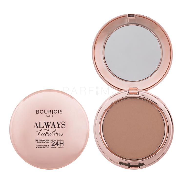 BOURJOIS Paris Always Fabulous Powder Foundation SPF20 Puder za žene 7 g Nijansa 300 Rose Sand