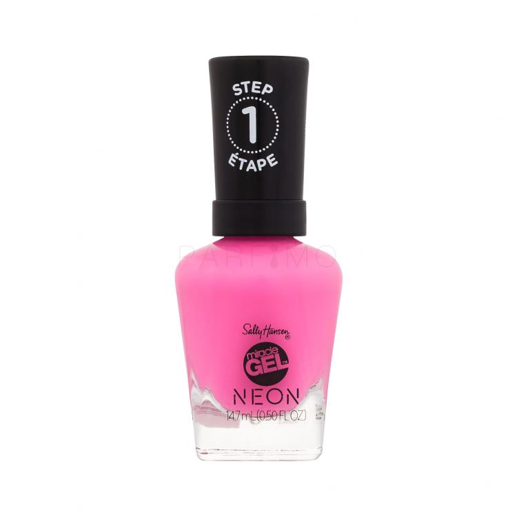 Sally Hansen Miracle Gel Neon Lak za nokte za žene 14,7 ml Nijansa 050 Fuchsia Fever