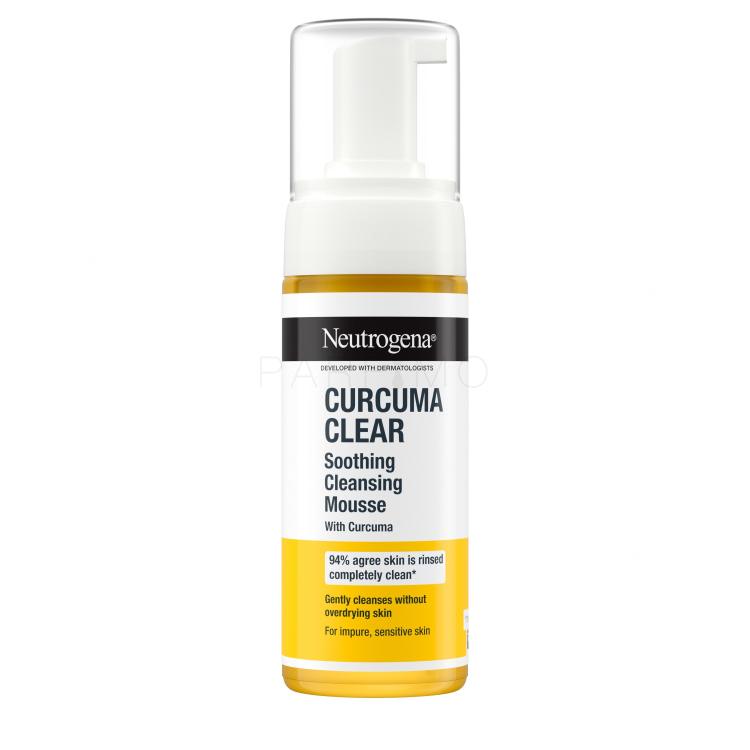 Neutrogena Curcuma Clear Soothing Cleansing Mousse Pjena za čišćenje lica 150 ml