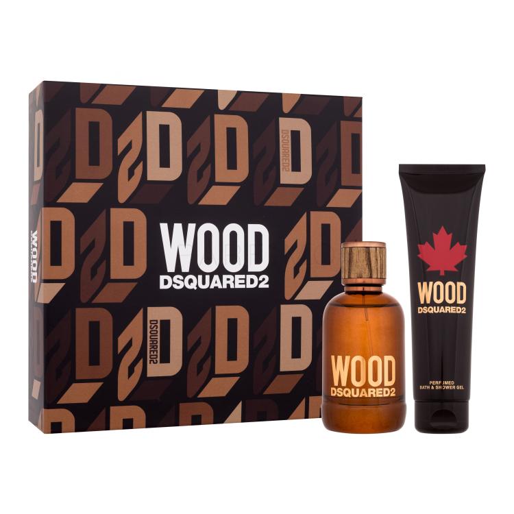 Dsquared2 Wood Poklon set toaletna voda 100 ml + gel za tuširanje 150 ml