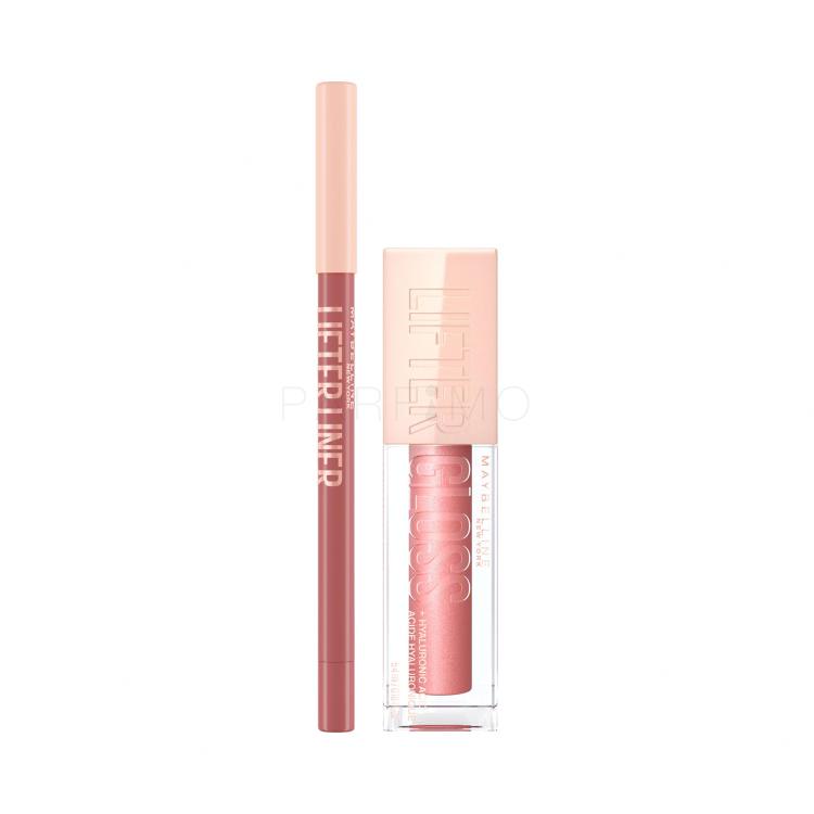 Set Sjajilo za usne Maybelline Lifter Gloss + Olovka za usne Maybelline Lifter Liner