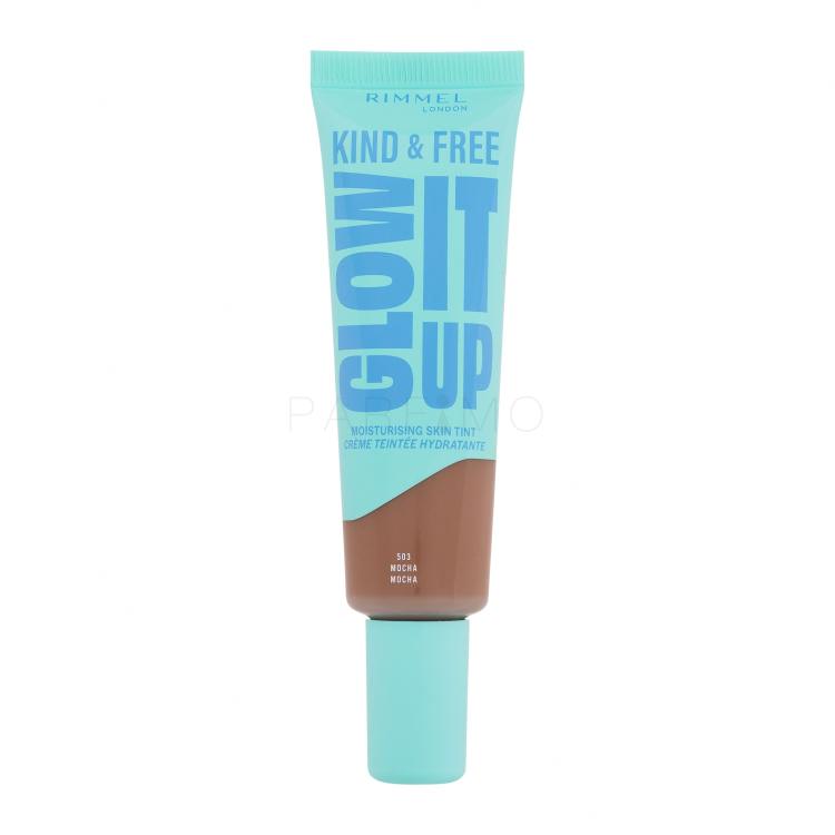 Rimmel London Kind &amp; Free Glow It Up Moisturising Skin Tint Puder za žene 30 ml Nijansa 503 Mocha