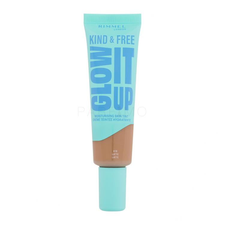 Rimmel London Kind &amp; Free Glow It Up Moisturising Skin Tint Puder za žene 30 ml Nijansa 410 Latte