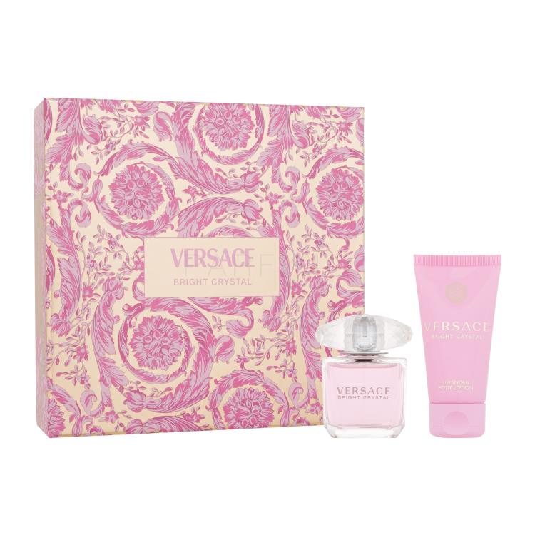 Versace Bright Crystal Poklon set toaletna voda 30 ml + losion za tijelo 50 ml