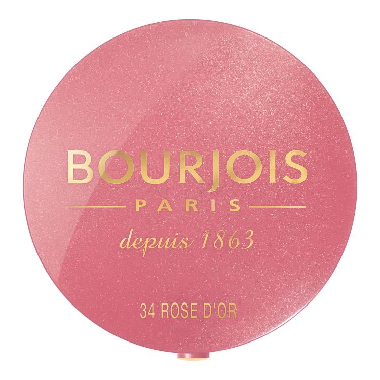 BOURJOIS Paris Little Round Pot Rumenilo za žene 2,5 g Nijansa 34 Rose D´Or