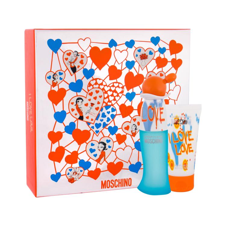 Moschino Cheap And Chic I Love Love Poklon set toaletna voda 30 ml + losion za tijelo 50 ml