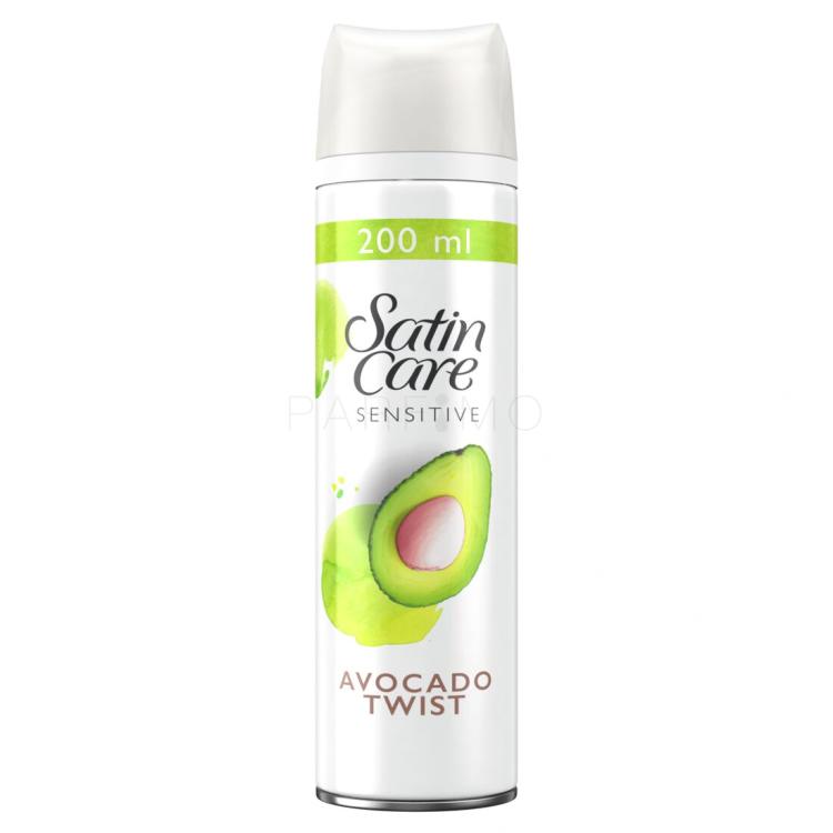 Gillette Satin Care Avocado Gel za brijanje za žene 200 ml