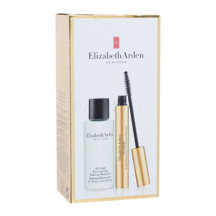 Elizabeth Arden Ceramide Poklon set maskara 7 ml + proizvod za njegu lica All Gone Makeup Remover 50 ml